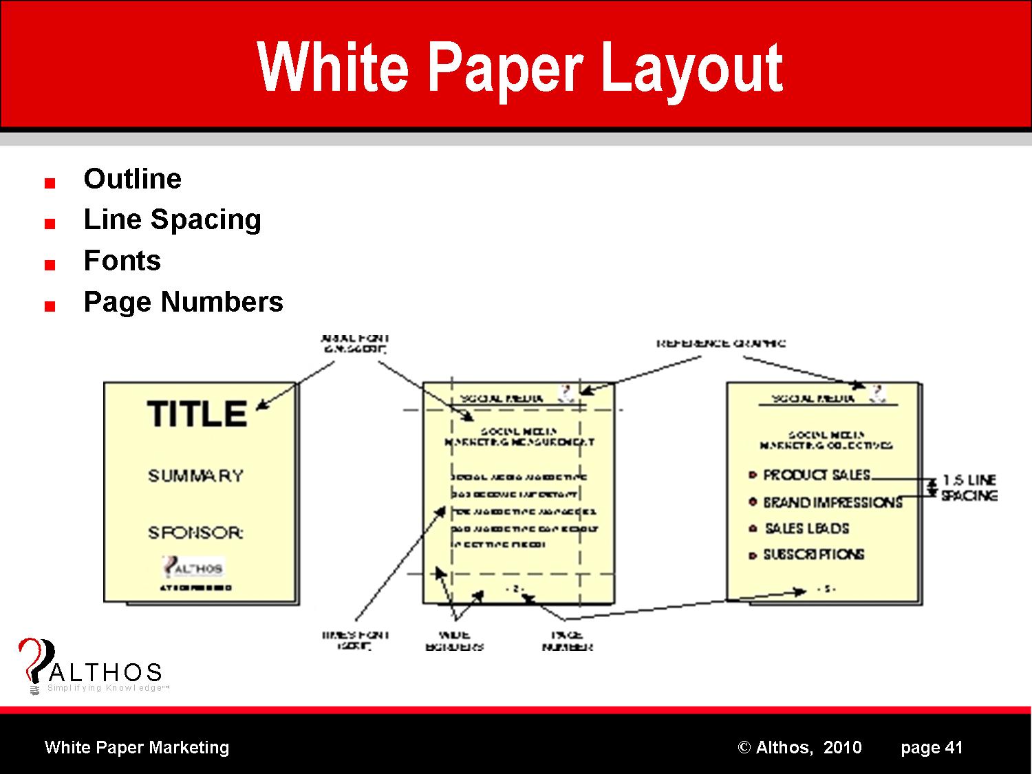 White Paper Layout