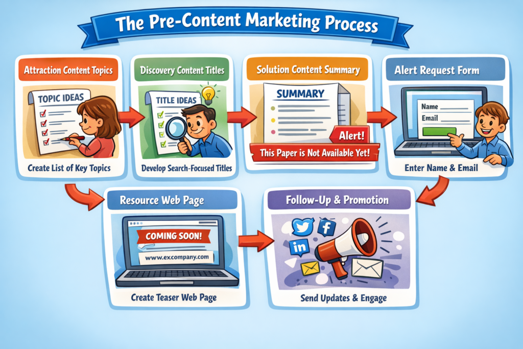 Rapid Lead Generation - Pre-Content Marketing Process